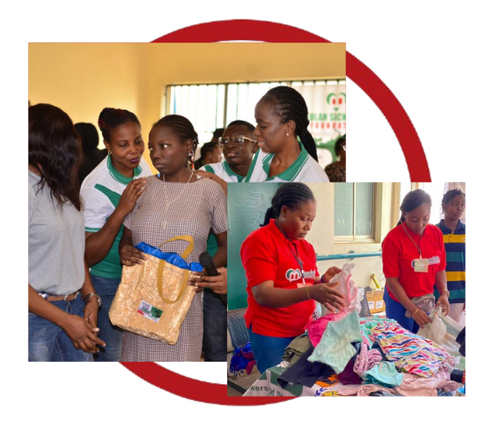 Donate Collage - Beulah Sickle Cell Foundation